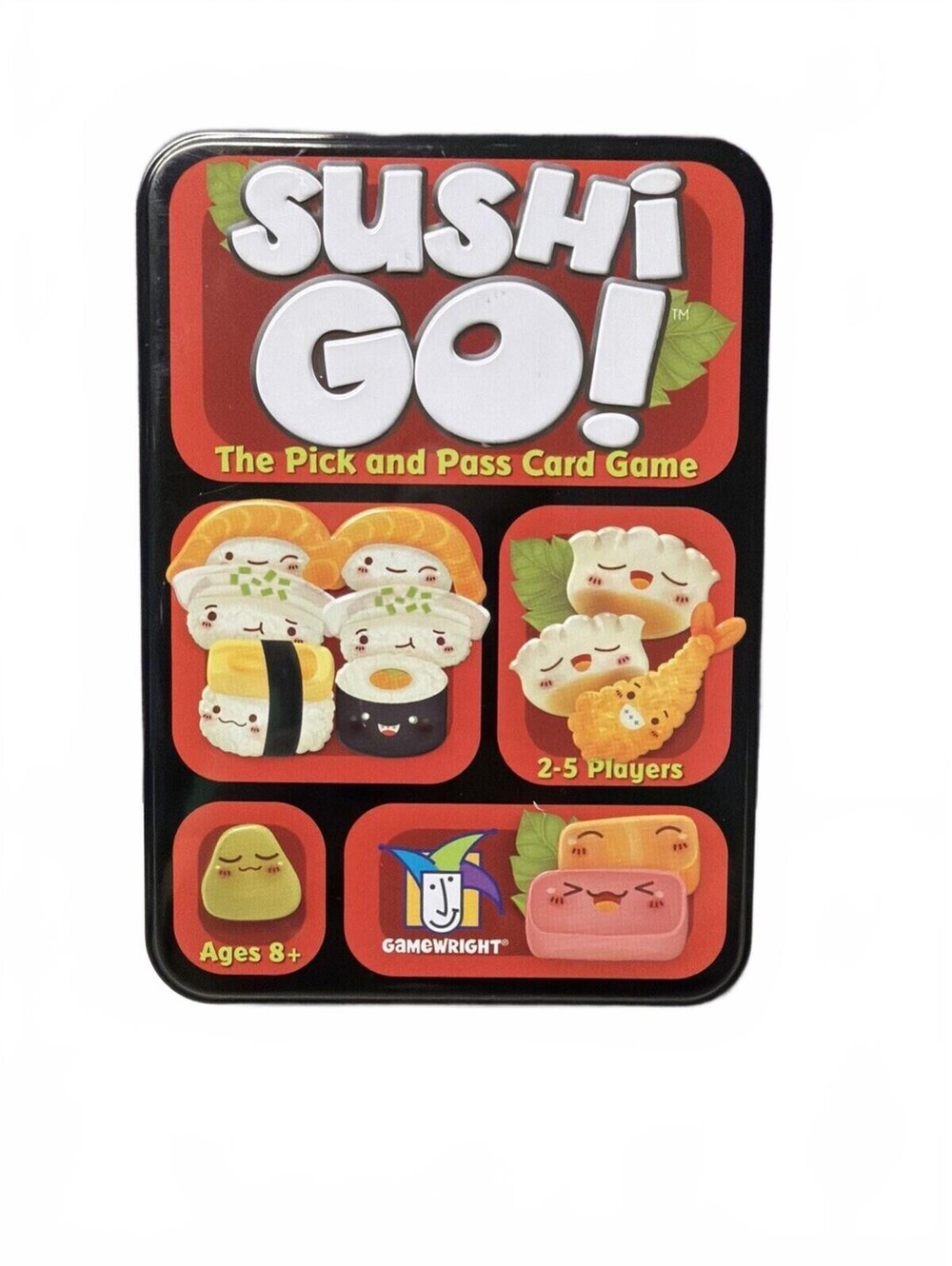 Sushi Go! The Pick and Pass Card Game Gamewright Complete Good Condition